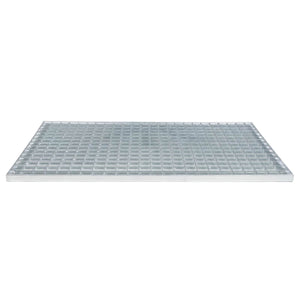 Σίτα Ασημί 80 x 50 x 2 cm Γαλβανισμένο Ατσάλι Ψυχρής Βύθισης - Pakobazaar