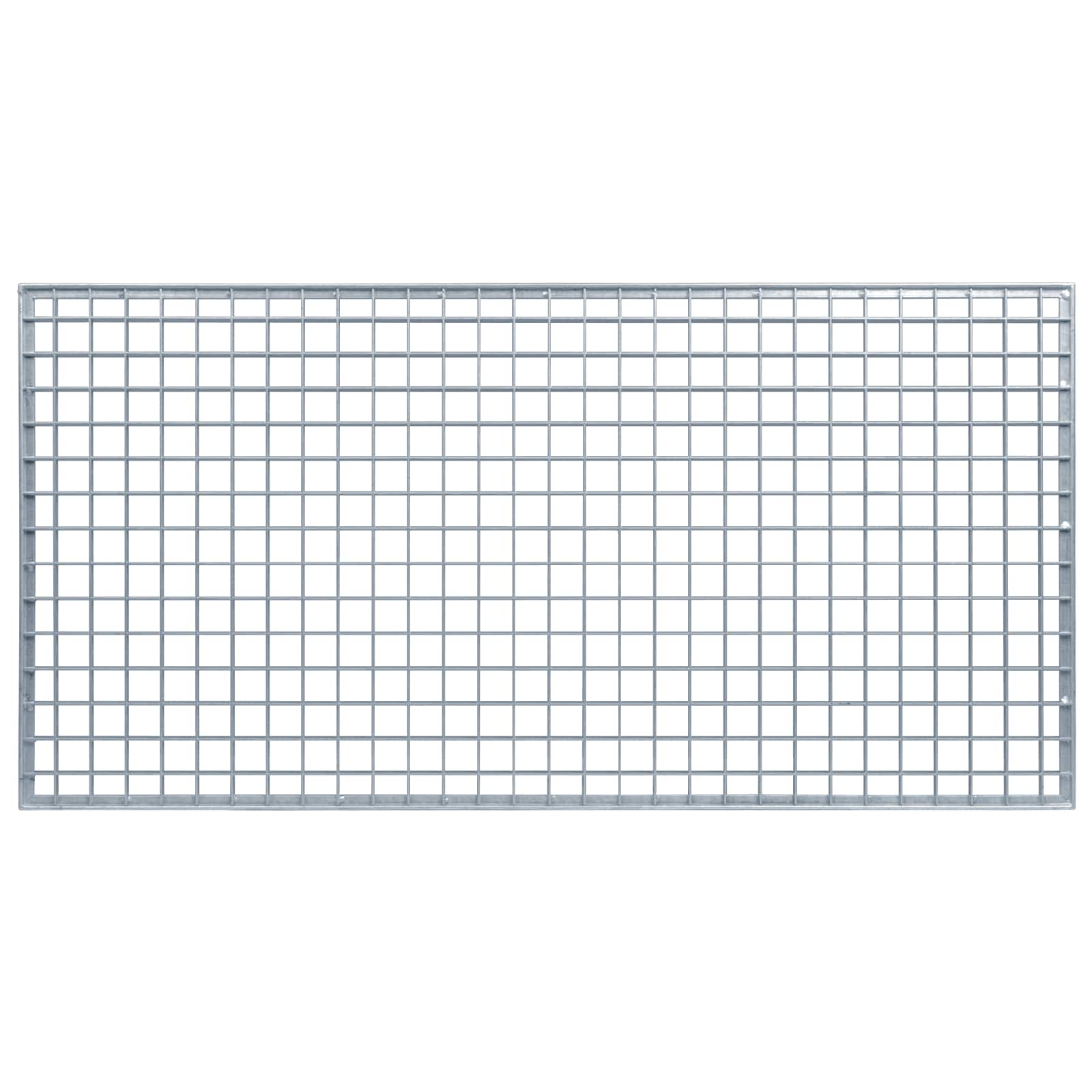 Σίτα Ασημί 100 x 50 x 2 cm Γαλβανισμένο Ατσάλι Ψυχρής Βύθισης