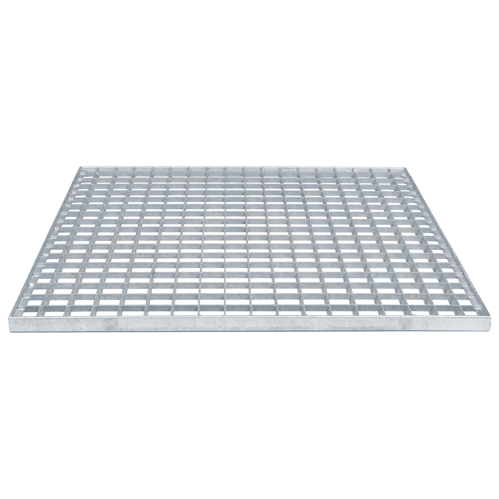 Σίτα Ασημί 60 x 60 x 2 cm Γαλβανισμένο Ατσάλι Ψυχρής Βύθισης