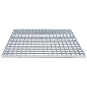 Σίτα Ασημί 60 x 60 x 2 cm Γαλβανισμένο Ατσάλι Ψυχρής Βύθισης - Pakobazaar