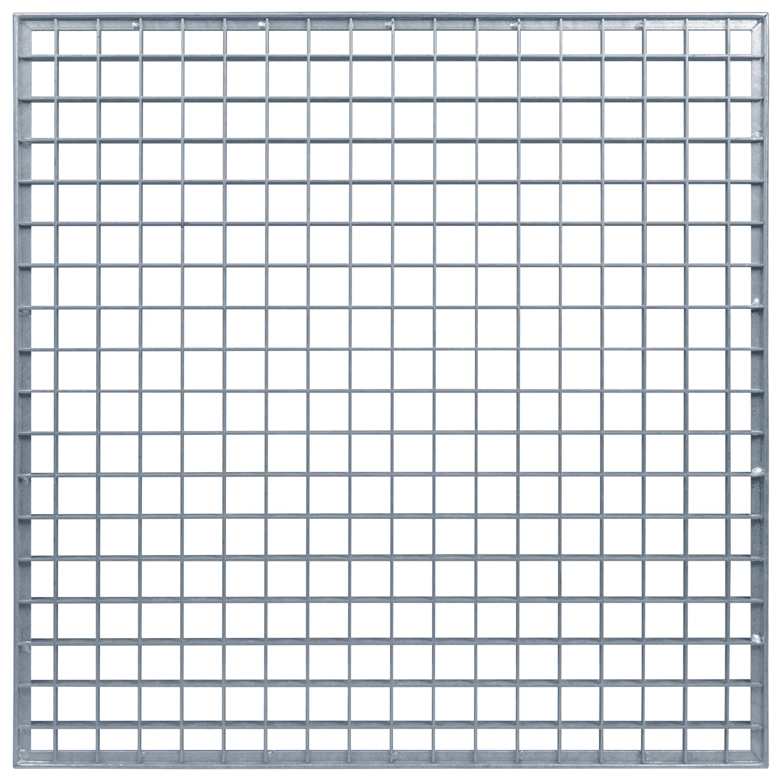 Σίτα Ασημί 60 x 60 x 2 cm Γαλβανισμένο Ατσάλι Ψυχρής Βύθισης
