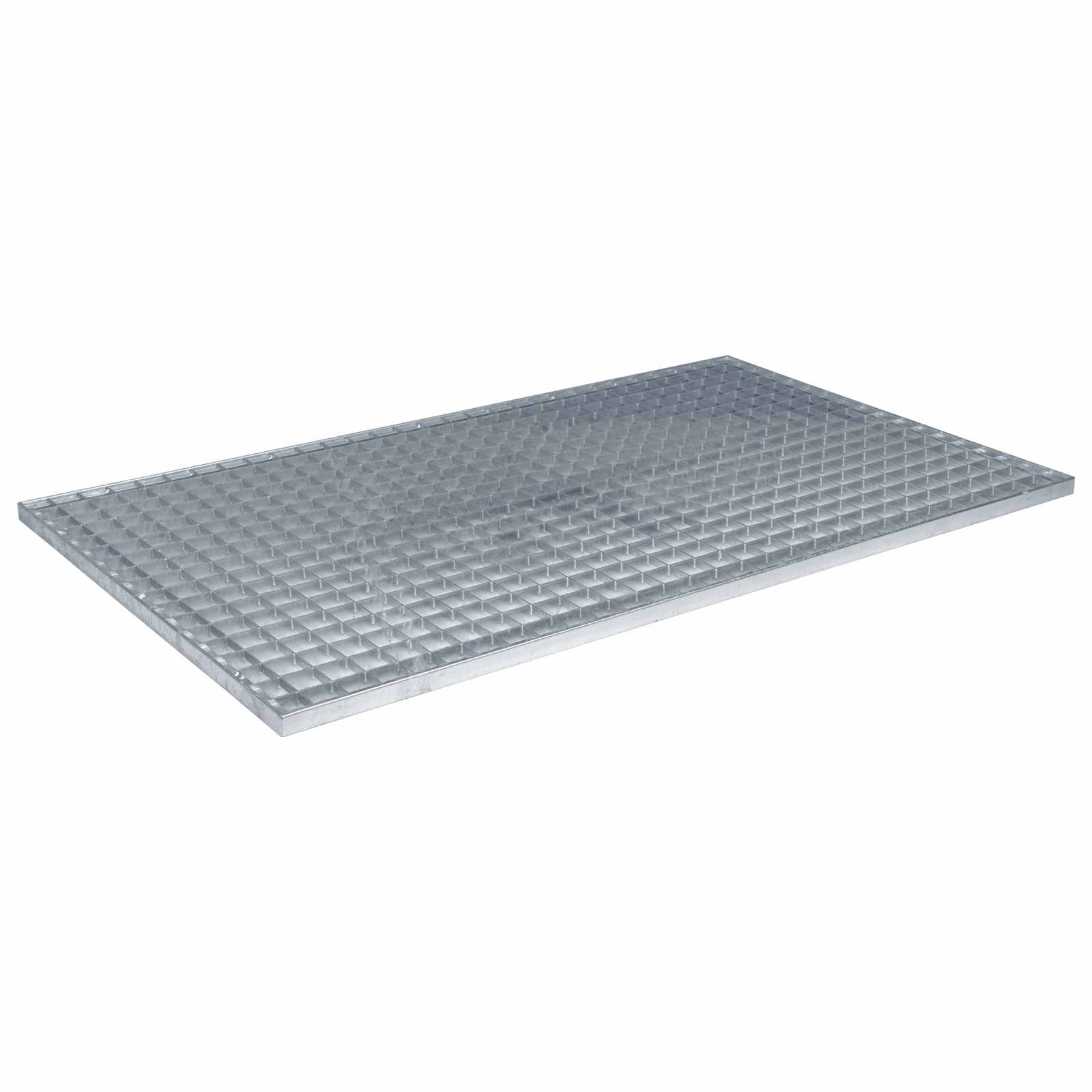 Σίτα Ασημί 100 x 60 x 2 cm Γαλβανισμένο Ατσάλι Ψυχρής Βύθισης
