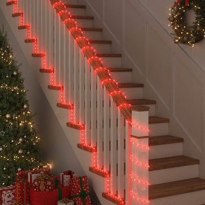 Φωτιστικό Συρματόσχοινο με 1200 LED Κόκκινο 50 m PVC - Pakobazaar