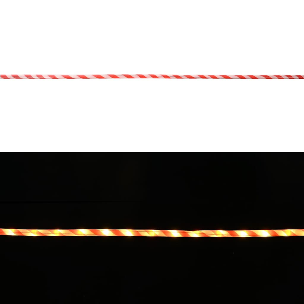 Φωτιστικό Συρματόσχοινο με 120 LED Θερμό λευκό 5 m PVC - Pakobazaar