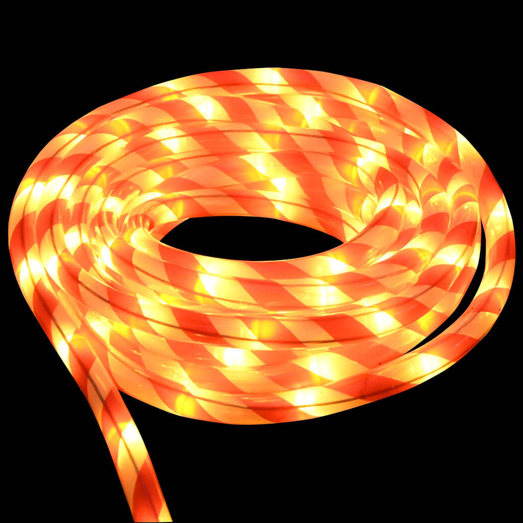 Φωτιστικό Συρματόσχοινο με 240 LED Θερμό λευκό 10 m PVC - Pakobazaar