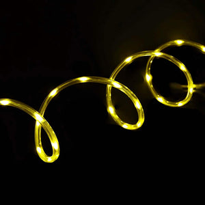 Φωτιστικό Συρματόσχοινο με 120 LED Θερμό λευκό 5 m PVC - Pakobazaar