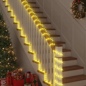 Φωτιστικό Συρματόσχοινο με 120 LED Θερμό λευκό 5 m PVC - Pakobazaar