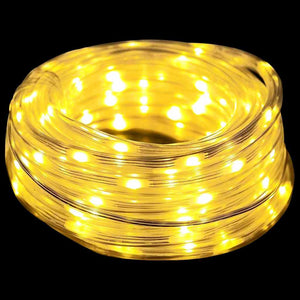 Φωτιστικό Συρματόσχοινο με 120 LED Θερμό λευκό 5 m PVC - Pakobazaar