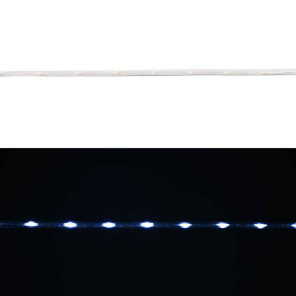 Φωτιστικό Συρματόσχοινο με 240 LED Κρύο Λευκό 10 m PVC - Pakobazaar