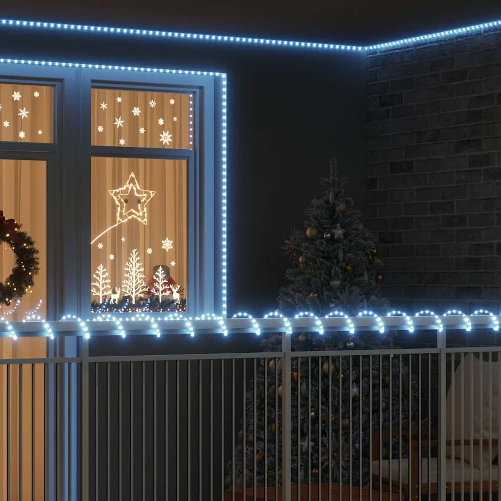 Φωτιστικό Συρματόσχοινο με 480 LED Κρύο Λευκό 20 m PVC - Pakobazaar