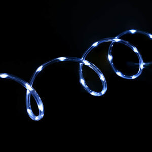 Φωτιστικό Συρματόσχοινο με 1200 LED Κρύο Λευκό 50 m PVC - Pakobazaar