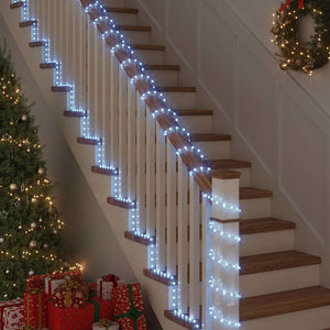 Φωτιστικό Συρματόσχοινο με 1200 LED Κρύο Λευκό 50 m PVC - Pakobazaar