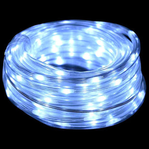 Φωτιστικό Συρματόσχοινο με 1200 LED Κρύο Λευκό 50 m PVC - Pakobazaar