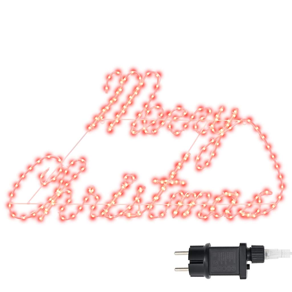 Χριστουγεννιάτικη Πινακίδα Κόκκινο 99 x 55 x 13 εκ. Σίδερο - Pakobazaar