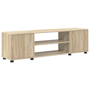 Σετ επίπλου τηλεόρασης 4 pcs Δρύς Sonoma Επεξεργασμένο ξύλο - Pakobazaar