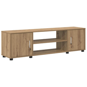 Σετ επίπλου τηλεόρασης 4 pcs Artisan Oak Επεξεργασμένο ξύλο - Pakobazaar
