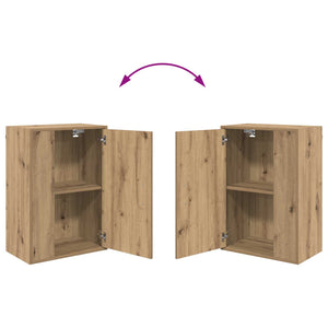 Σετ επίπλου τηλεόρασης 4 pcs Artisan Oak Επεξεργασμένο ξύλο - Pakobazaar