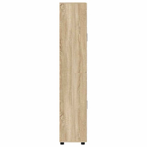 Highboard FLORIN 60 x 35 x 182 εκ. Δρύς Sonoma