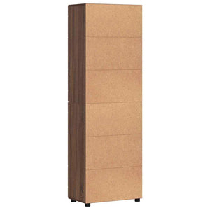Highboard FLORIN 60 x 35 x 182 εκ. Καφέ δρυς Επεξεργασμένο Ξύλο
