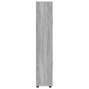 Highboard FLORIN 60 x 35 x 182 εκ. Γκρίζο Σονομα
