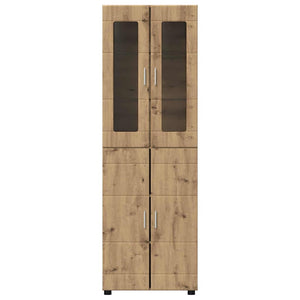 Highboard FLORIN 60 x 35 x 182 εκ. Artisan Oak