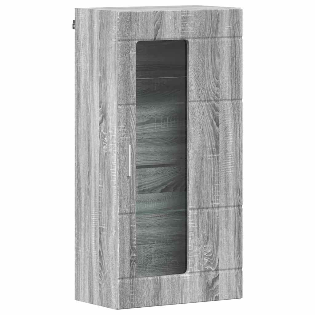 Σετ επίπλου τηλεόρασης FLORIN Γκρίζο Σονομα Επεξεργασμένο ξύλο