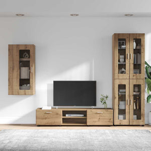 Σετ επίπλου τηλεόρασης FLORIN 3 τμχ. Artisan Oak