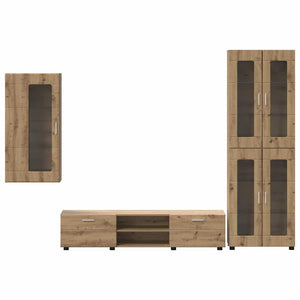 Σετ επίπλου τηλεόρασης FLORIN 3 τμχ. Artisan Oak