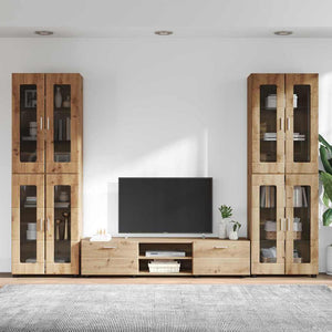 Σετ επίπλου τηλεόρασης FLORIN 3 τμχ. Artisan Oak