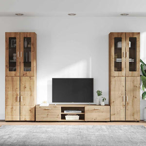 Σετ επίπλου τηλεόρασης FLORIN 3 τμχ. Artisan Oak