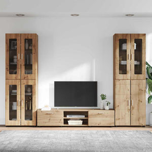 Σετ επίπλου τηλεόρασης FLORIN 3 τμχ. Artisan Oak
