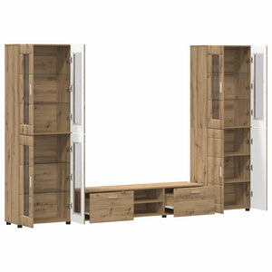 Σετ επίπλου τηλεόρασης FLORIN 3 τμχ. Artisan Oak