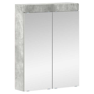 Σετ Επίπλων Μπάνιου TULUM 2 pcs Σκυρόδεμα Γκρι 60 x 34 x 63 εκ - Pakobazaar