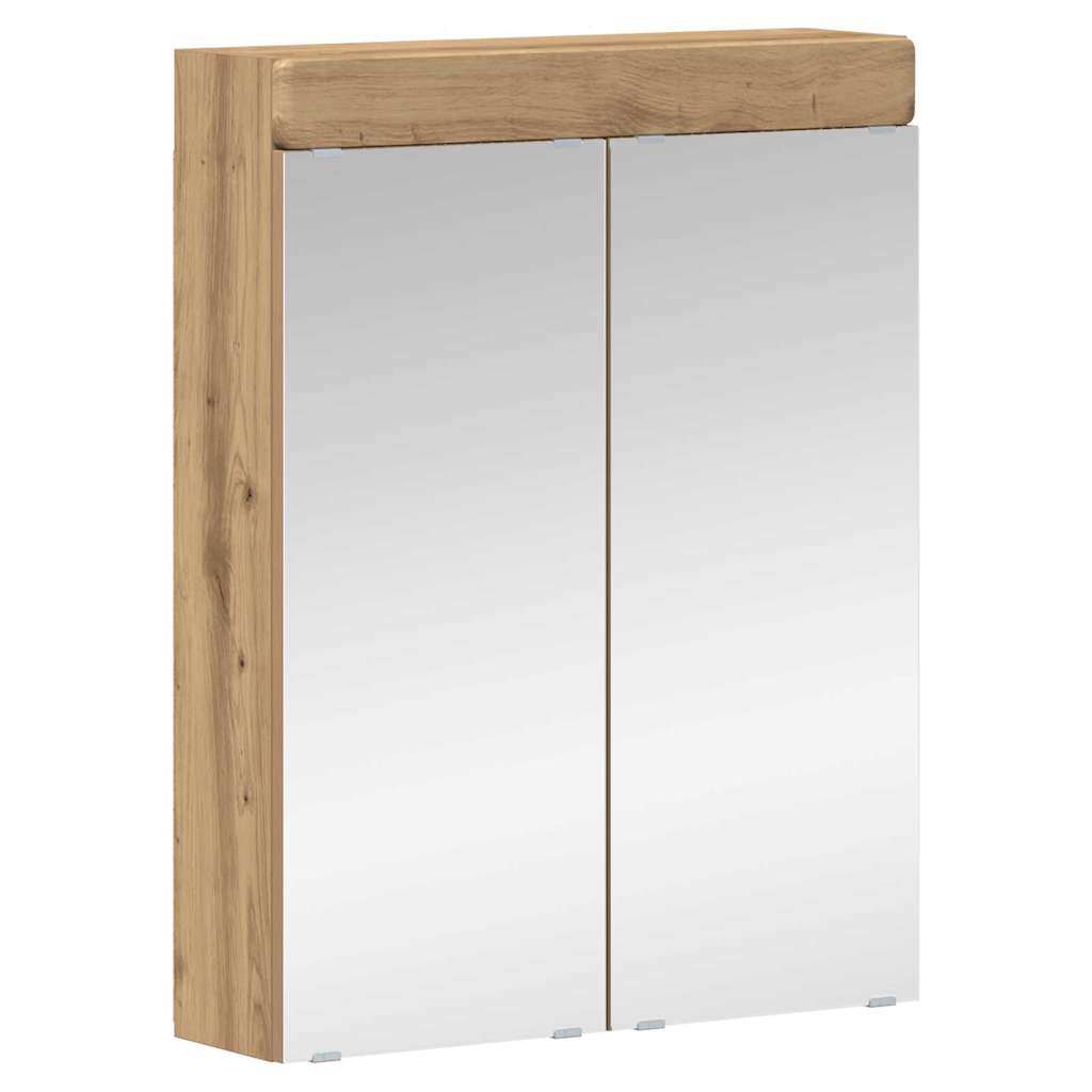 Σετ Επίπλων Μπάνιου TULUM 2 pcs Artisan Oak 60 x 34 x 63 εκ - Pakobazaar