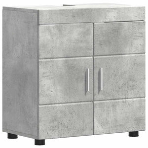 Σετ Επίπλων Μπάνιου TULUM 4 pcs Σκυρόδεμα Γκρι 60 x 34 x 63 εκ - Pakobazaar