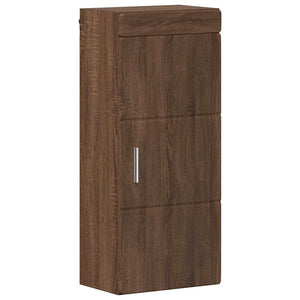 Σετ Επίπλων Μπάνιου TULUM 4 τμχ. Καφέ δρυς 60 x 34 x 63 εκ