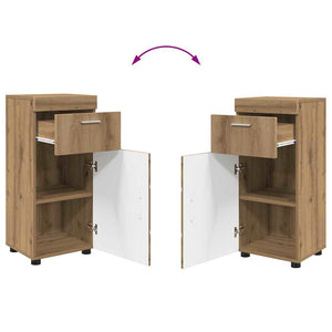 Σετ Επίπλων Μπάνιου TULUM 4 τμχ. Artisan Oak 60 x 34 x 63 εκ - Pakobazaar