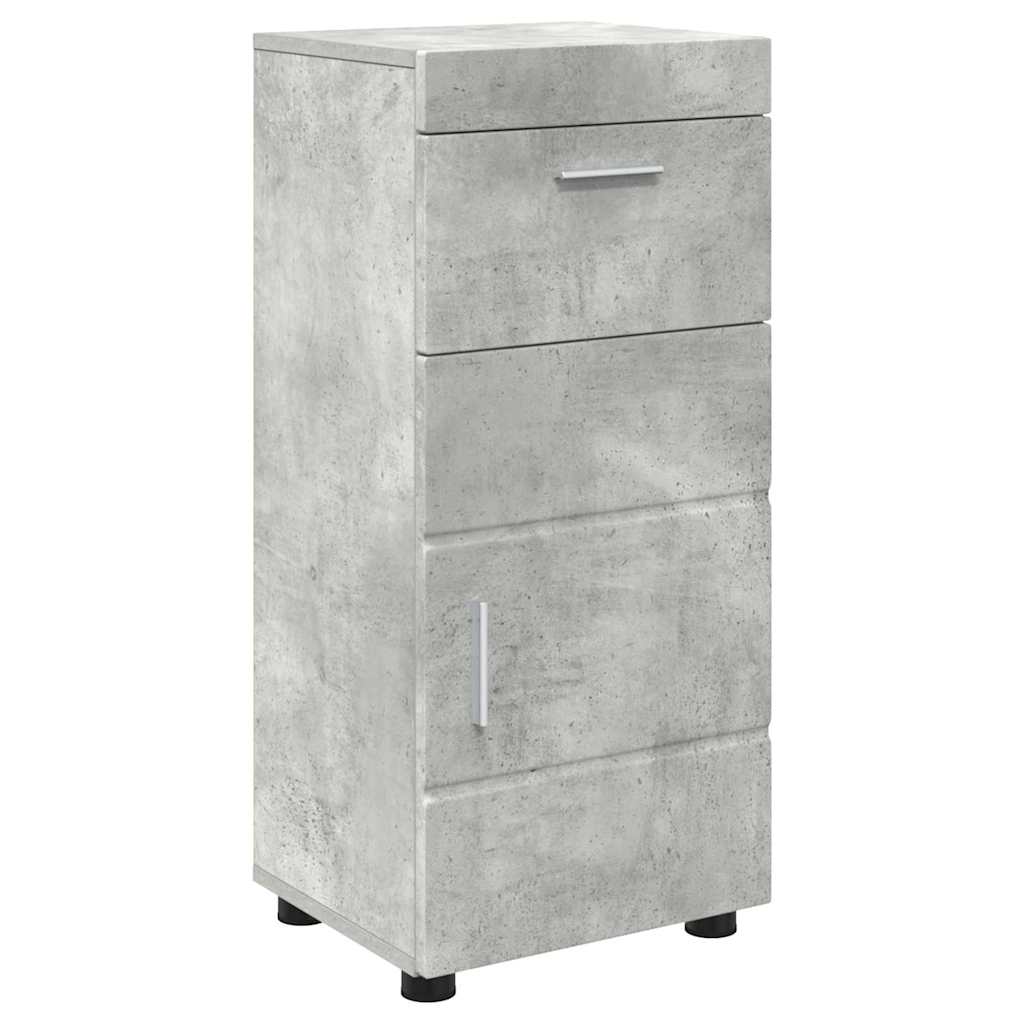 Σετ Επίπλων Μπάνιου TULUM 5 pcs Σκυρόδεμα Γκρι 60 x 34 x 63 εκ - Pakobazaar