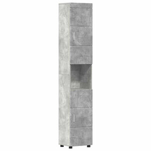 Σετ Επίπλων Μπάνιου TULUM 5 pcs Σκυρόδεμα Γκρι 60 x 34 x 63 εκ - Pakobazaar