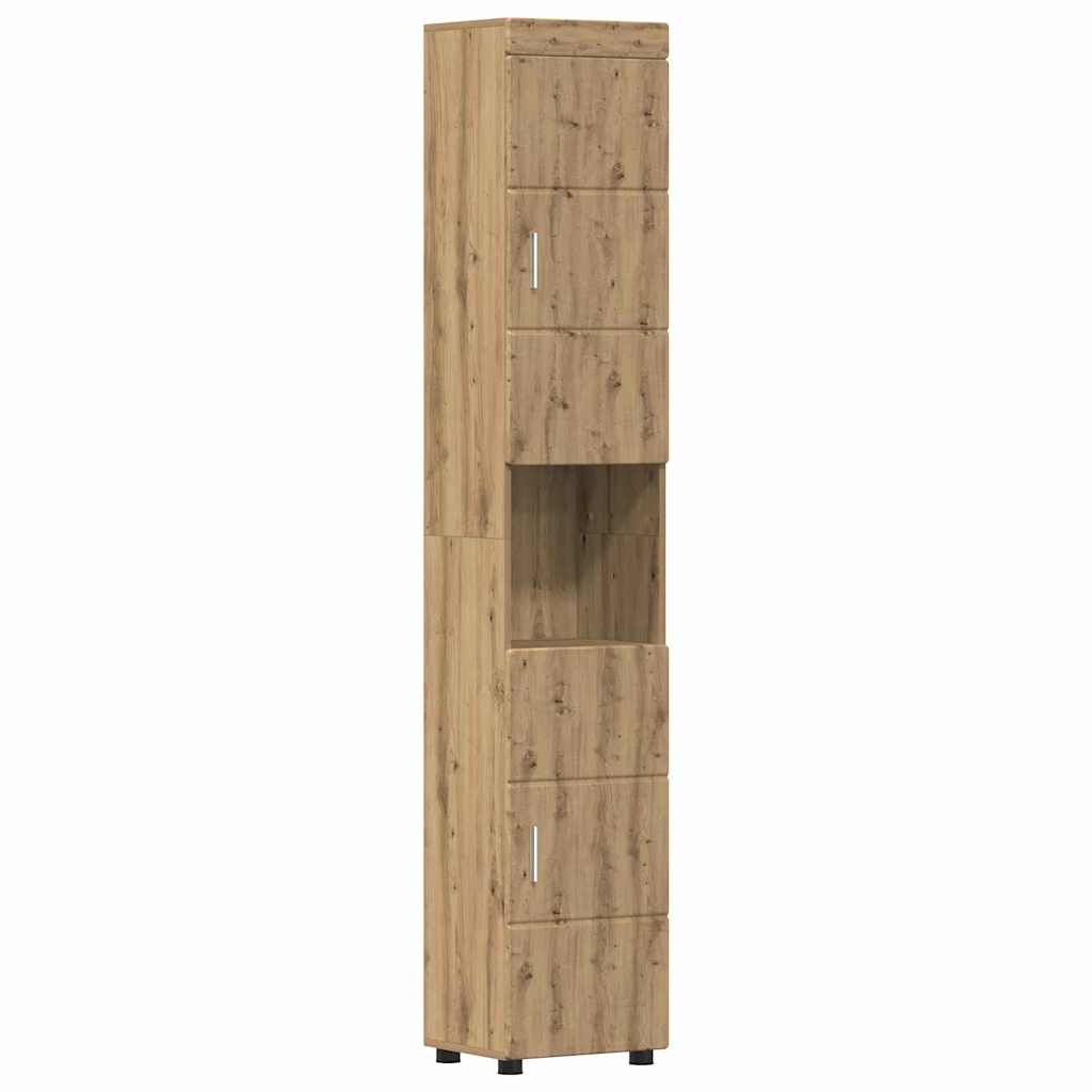Σετ Επίπλων Μπάνιου TULUM 5 pcs Artisan Oak 60 x 34 x 63 εκ - Pakobazaar