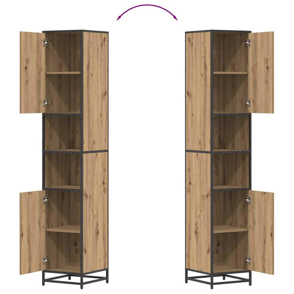 Σετ Επίπλων Μπάνιου Artisan Oak 35 x 37,5 x 188,5 εκατοστά - Pakobazaar
