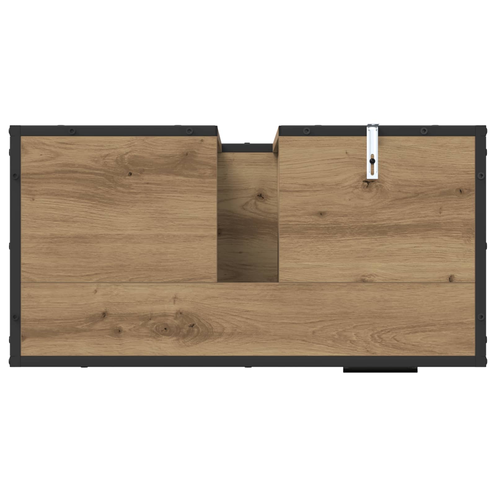 Σετ Επίπλων Μπάνιου 2 pcs Artisan Oak Επεξεργασμένο ξύλο - Pakobazaar