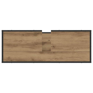 Σετ Επίπλων Μπάνιου 3 pcs Artisan Oak Επεξεργασμένο ξύλο - Pakobazaar