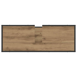 Σετ Επίπλων Μπάνιου 2 pcs Artisan Oak Επεξεργασμένο ξύλο - Pakobazaar