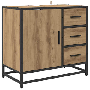 Σετ Επίπλων Μπάνιου 3 τμχ. Artisan Oak 65 x 33 x 60 εκ