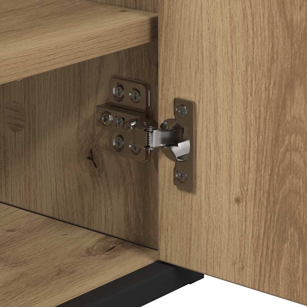 Σετ Επίπλων Μπάνιου 3 pcs Artisan Oak Επεξεργασμένο ξύλο - Pakobazaar