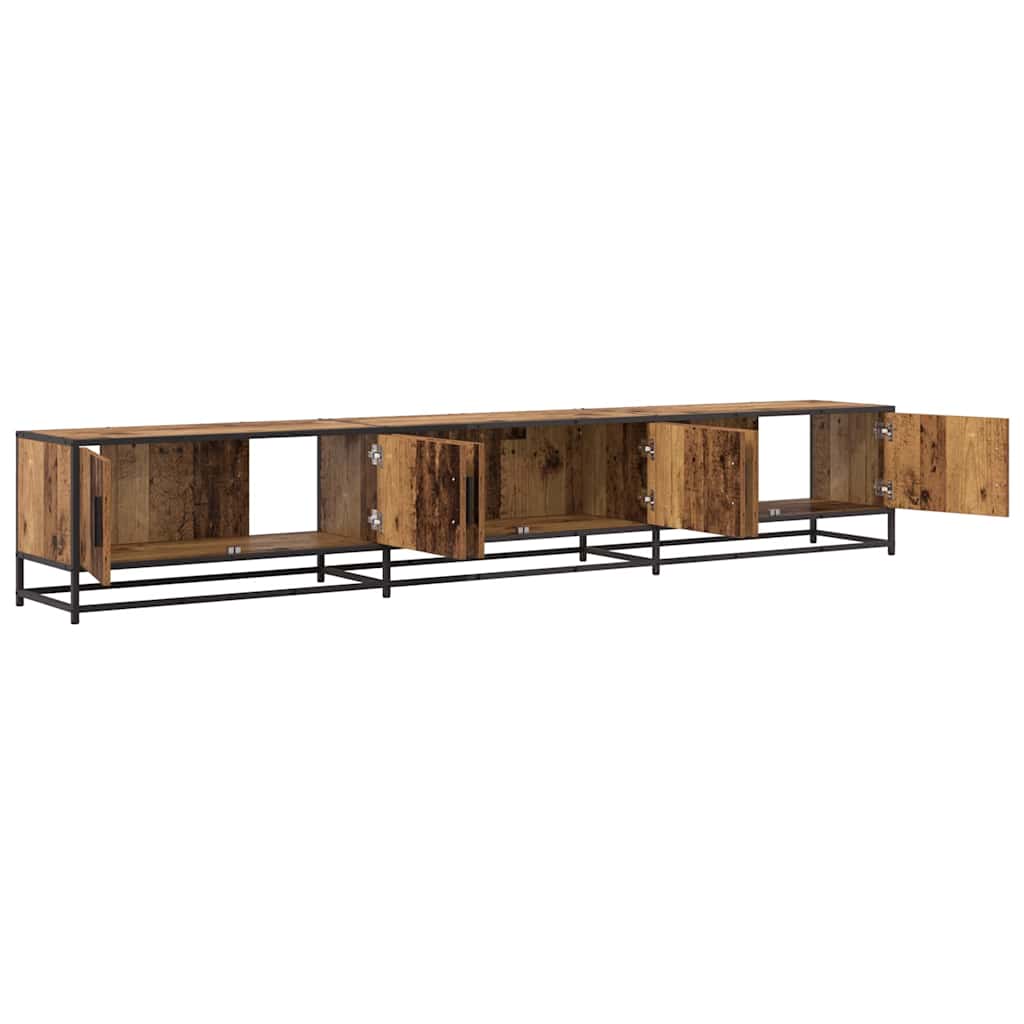 Μονάδες TV 2 pcs Παλιό Ξύλο 240 x 35 x 41 εκ Επεξεργασμένο ξύλο - Pakobazaar