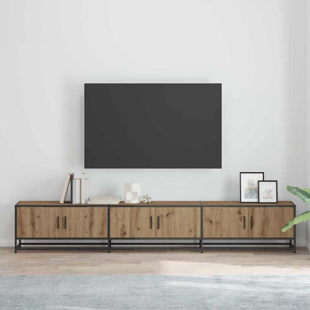 Μονάδες TV 2 pcs Artisan Oak 240 x 35 x 41 εκ - Pakobazaar