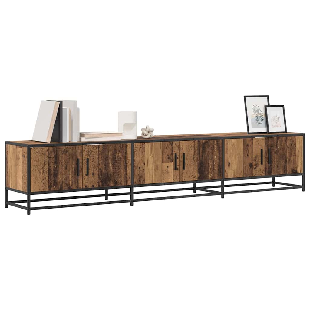 Μονάδες TV 2 pcs Παλιό Ξύλο 210 x 35 x 41 εκ Επεξεργασμένο ξύλο - Pakobazaar