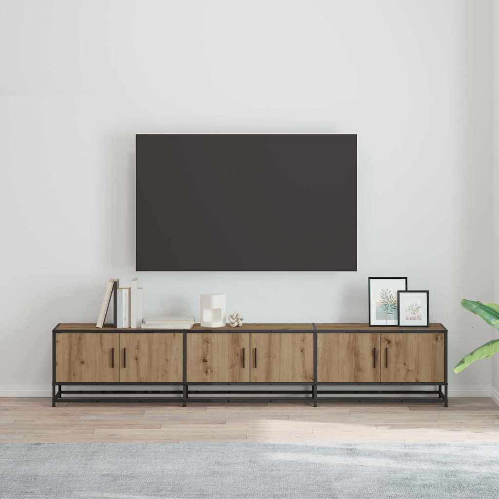 Μονάδες TV 2 pcs Artisan Oak 210 x 35 x 41 εκ - Pakobazaar